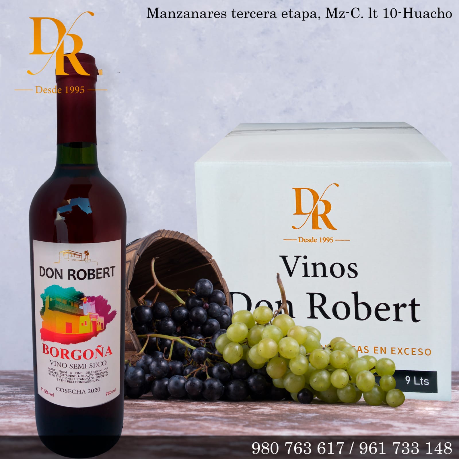 Vino Borgoña Semiseco